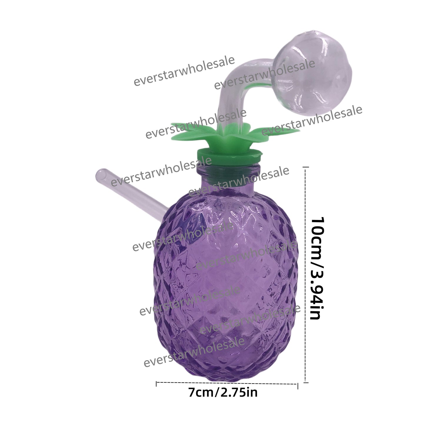 Small Pineapple Glass Bubblers