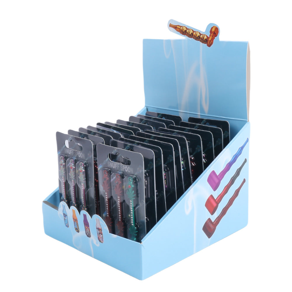 Colorful Metal Dabbing Tools with Diamond and Leaves