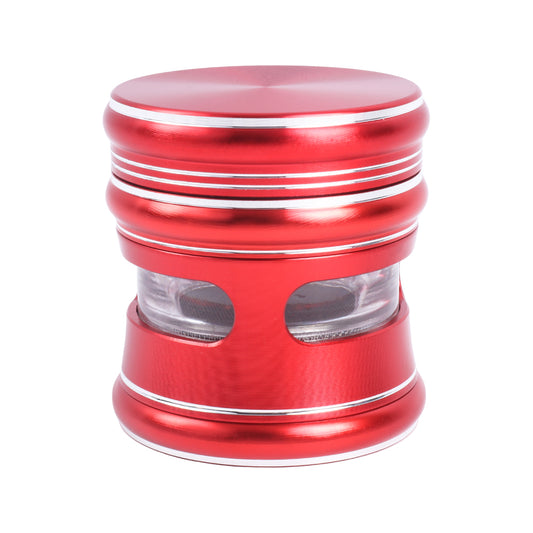 Aluminium Alloy Dry Herb Grinder with Window