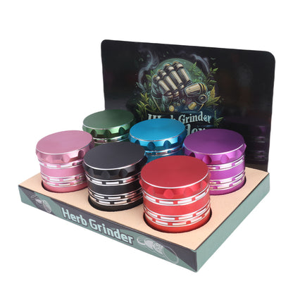 Metal Herb Grinder Multi Colors 4 Layers