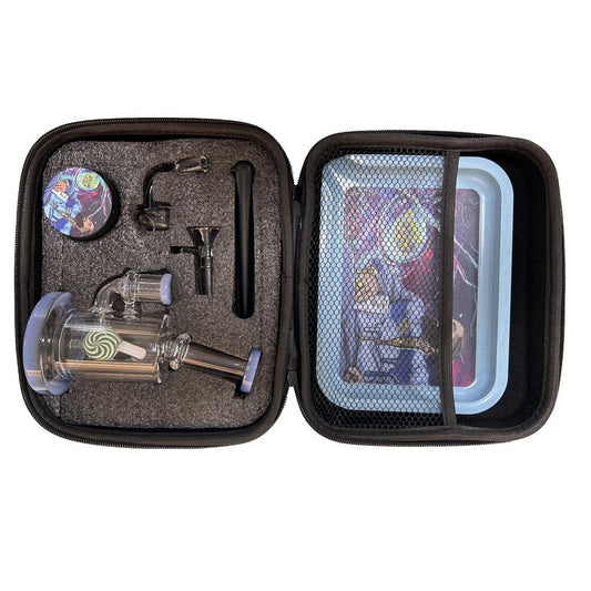 Glass Water Pipe Smoking Dab Rig Kit