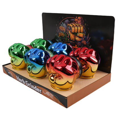 Zinc Alloy Fist Design Herb Grinder