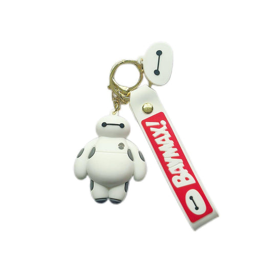 White Robot Keychain