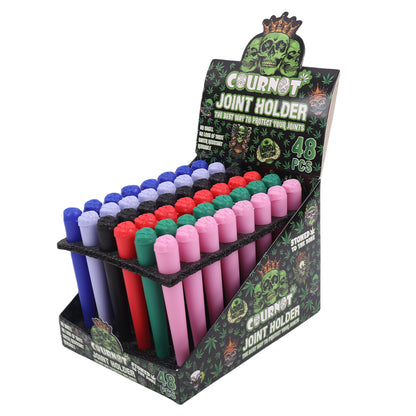 Skull Lid Plastic Cone Holder-48pcs/Display Box