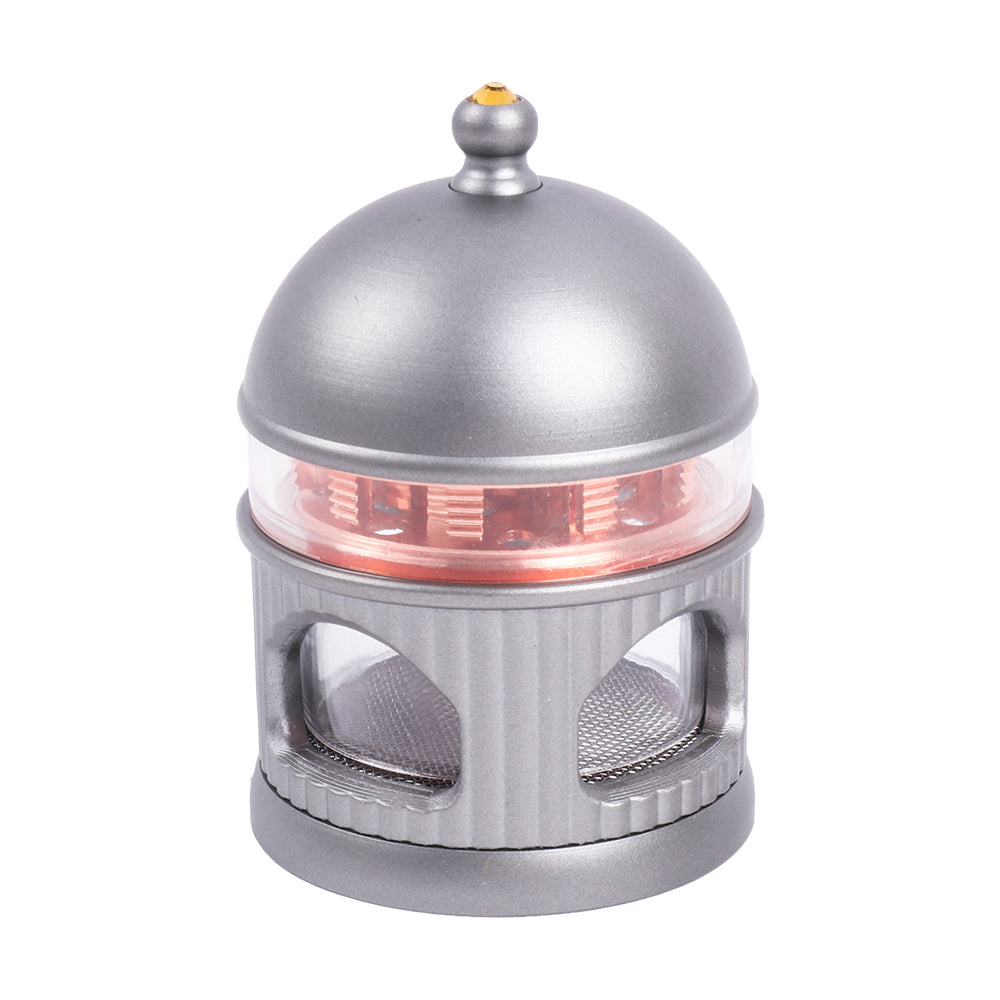 Castle Design Metal Herb Grinder-4 Layers