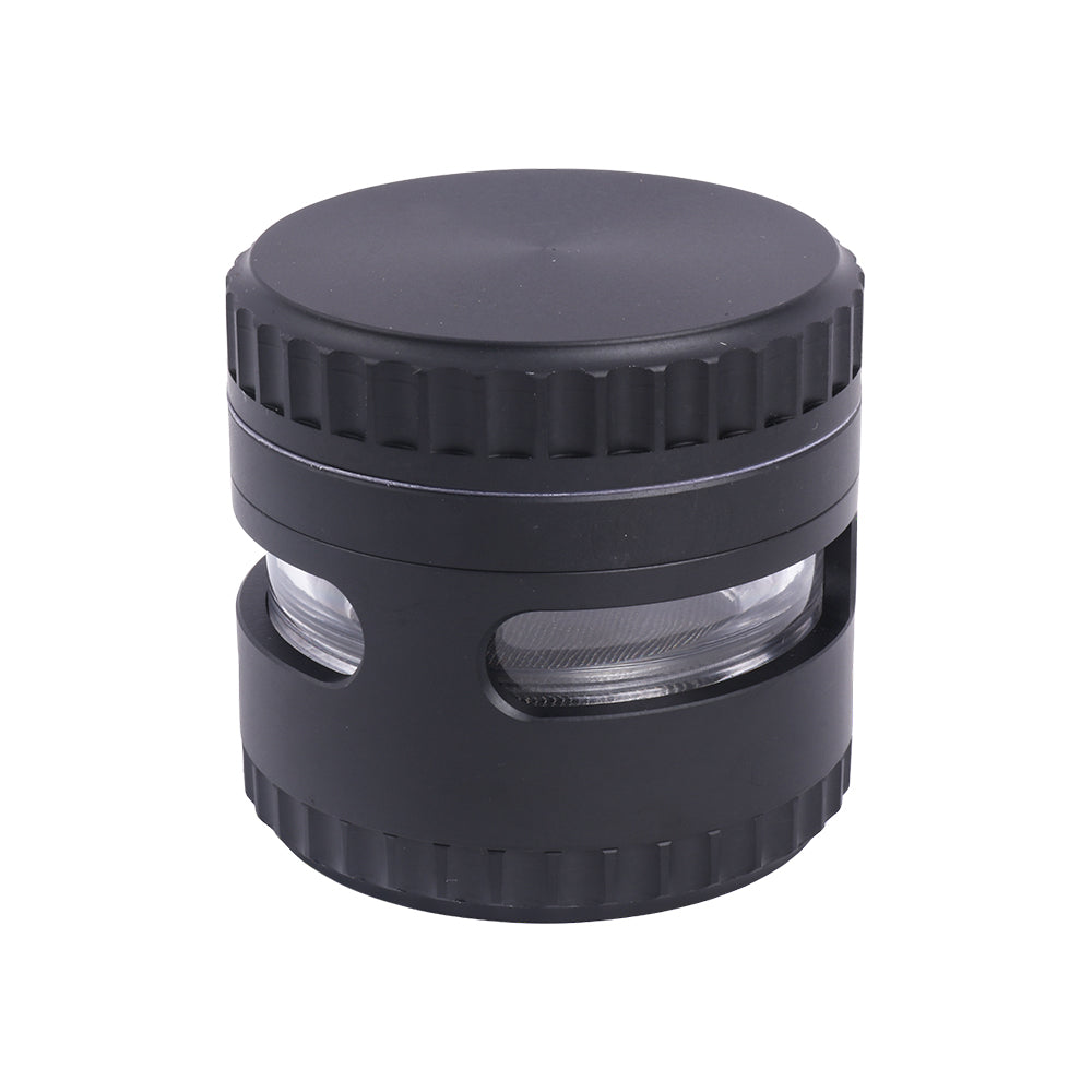 Metal Herb Grinder-4 Layers with Observation Window