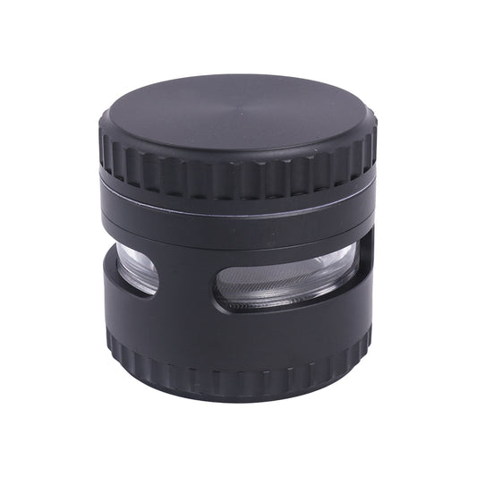 Metal Herb Grinder-4 Layers with Observation Window