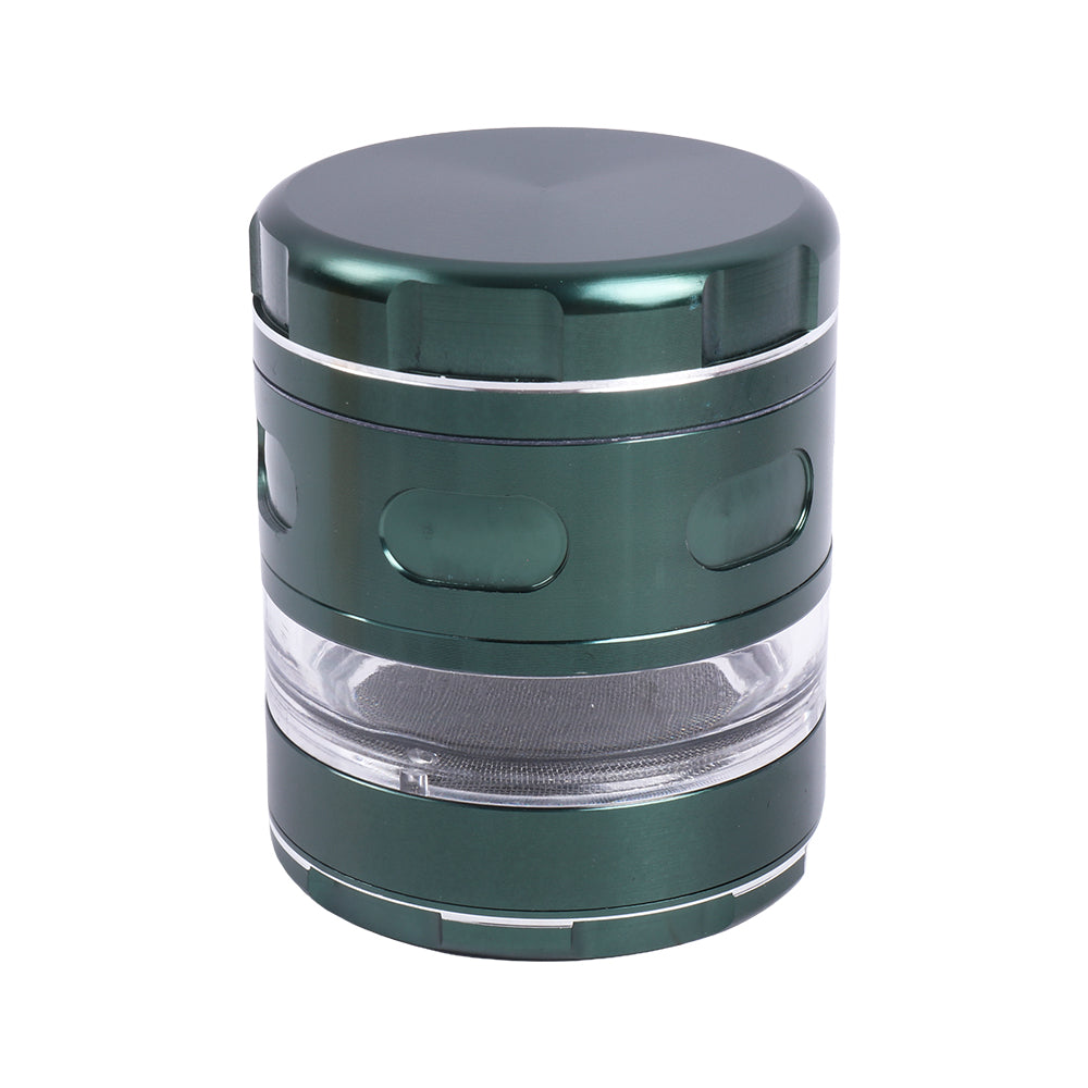 Aluminum Alloy Herb Grinder with Observation Window