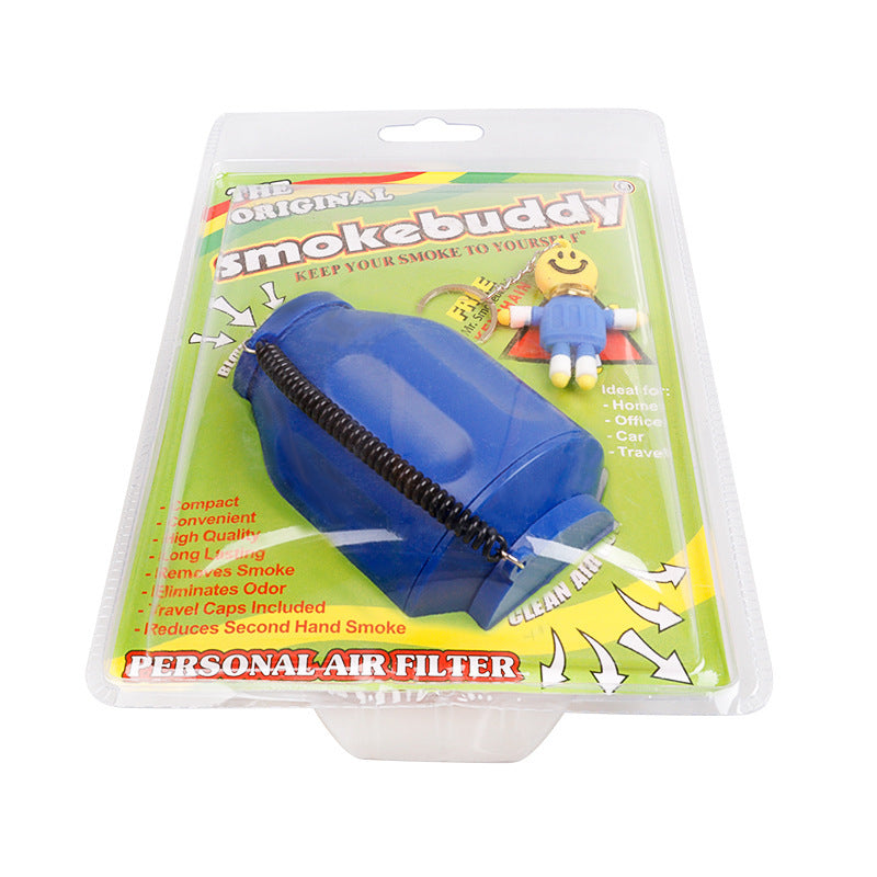 Plastic Air Purifier Secondhand Smoke Filter with Cartoon Pendant and Chain