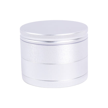 Aluminum Alloy Herb Grinder 4 Layers Curved Striping Lid