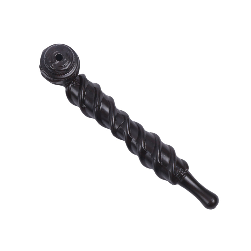 Metal Hand Pipe with Spiral Tube Color Mixed-10pcs/Gift Box