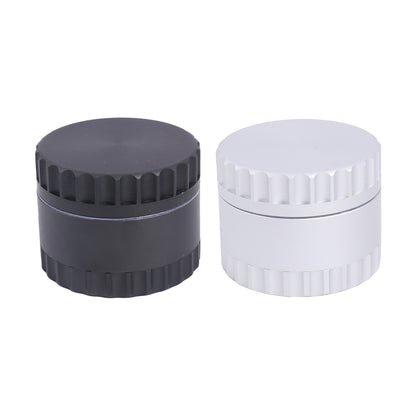 Diameter 50mm Jagged Cover Aluminum Alloy Herb Grinder-Random Color