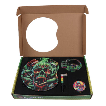 Hand Pipe Rolling Tray Smoking Set