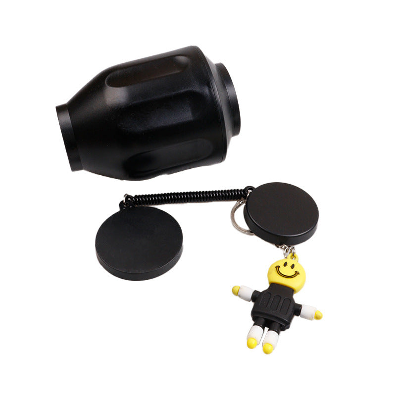 Plastic Air Purifier Secondhand Smoke Filter with Cartoon Pendant and Chain