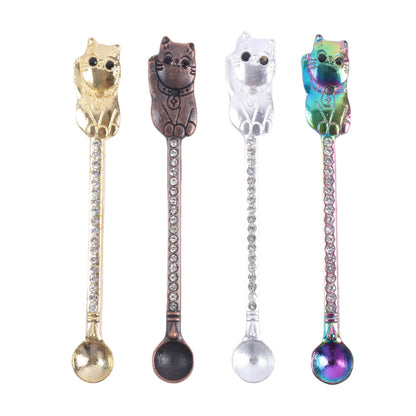 Fortune Cat Metal Wax Shovel