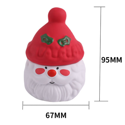 Santa Claus Tobacco Herb Grinder 4 Layers Zinc Alloy-Assorted Colors