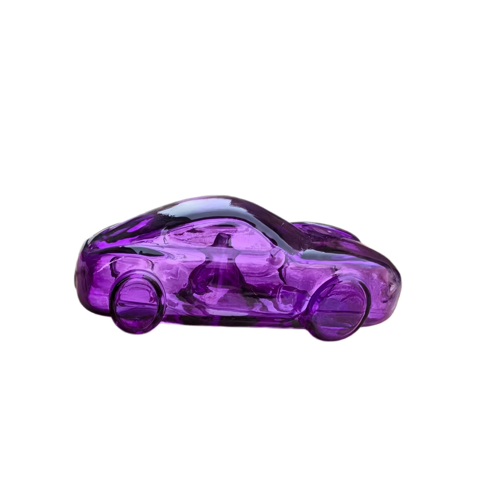 4 Inch Length Colored Car Glass Hand Pipe-Random Color Comes