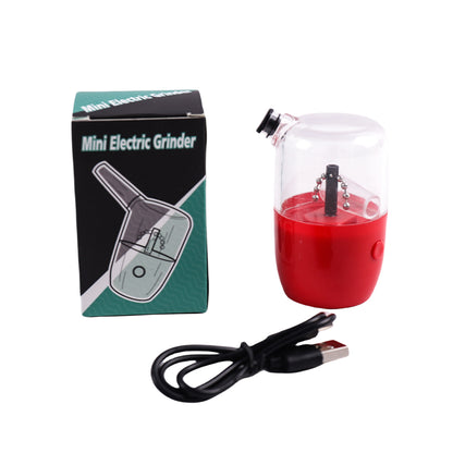 Type C Automatic Electric Herb Grinder Rechargeable Filling Cone Ball-Chain Blade Design