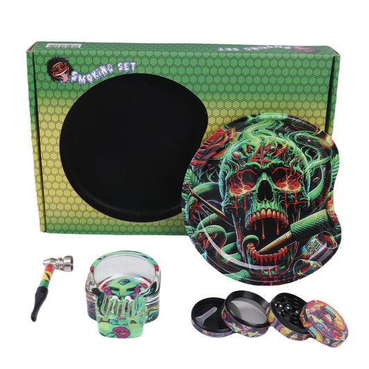 Hand Pipe Rolling Tray Smoking Set