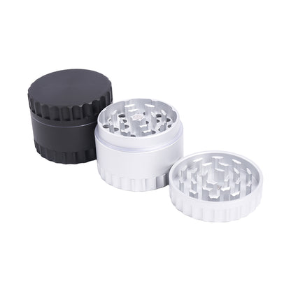 Diameter 50mm Jagged Cover Aluminum Alloy Herb Grinder-Random Color