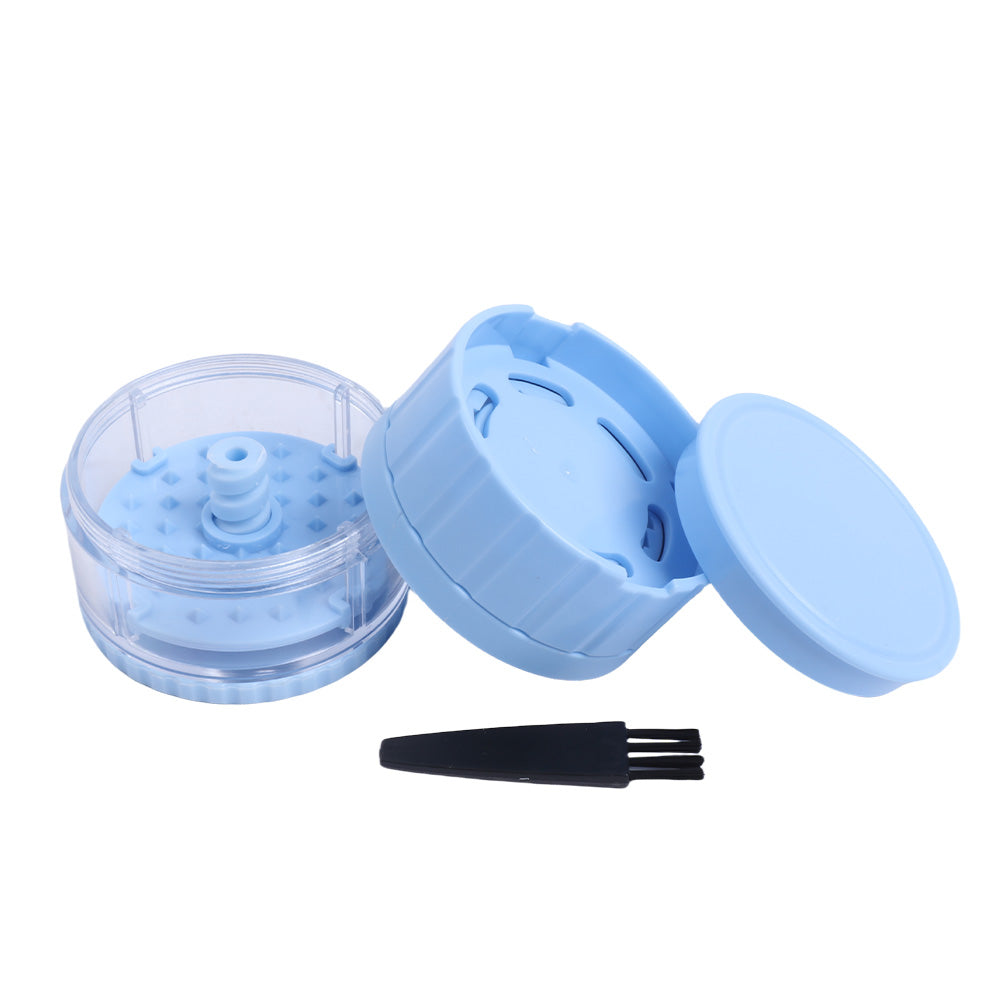Plastic Rotating Herb Grinder Hand Muller Tobacco Grinders