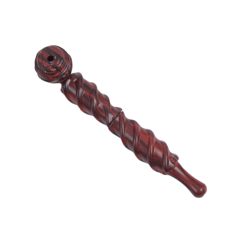 Metal Hand Pipe with Spiral Tube Color Mixed-10pcs/Gift Box
