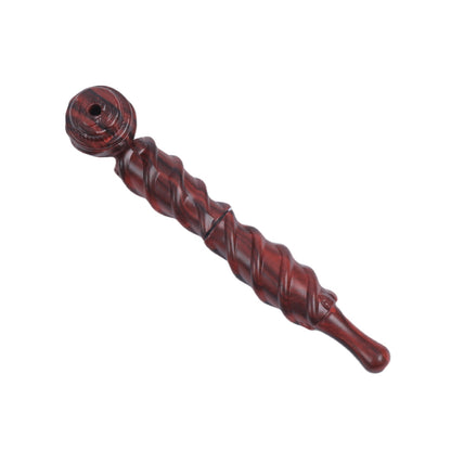 Metal Hand Pipe with Spiral Tube Color Mixed-10pcs/Gift Box