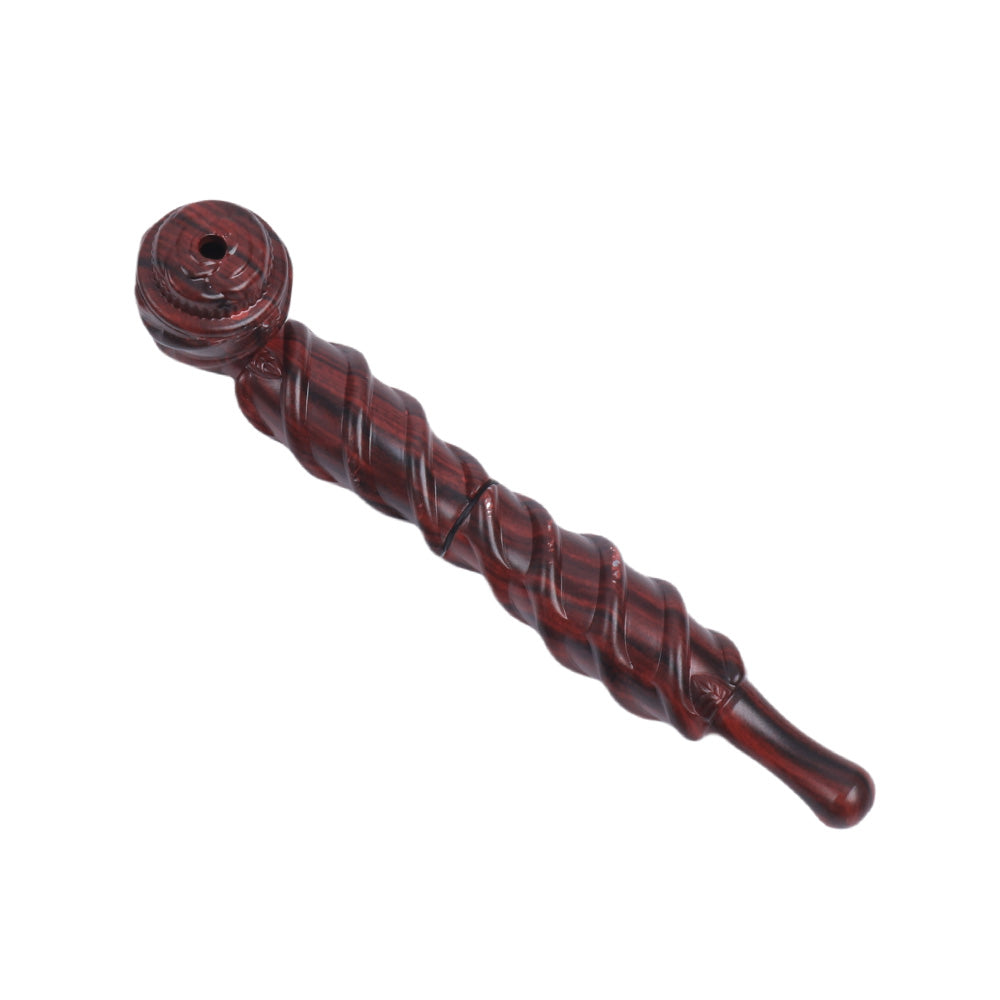 Metal Hand Pipe with Spiral Tube Color Mixed-10pcs/Gift Box