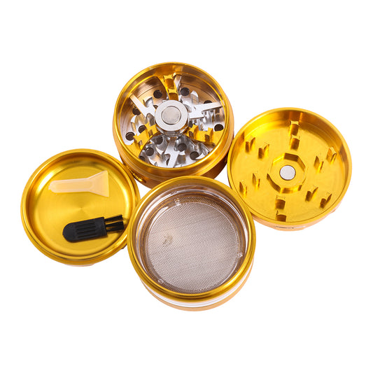 Aluminum Alloy Herb Grinder with Observation Window