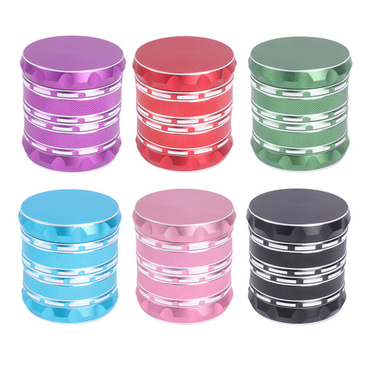 Metal Herb Grinder Multi Colors 4 Layers