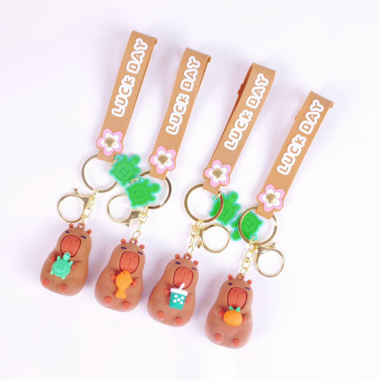 Capybara Keychain