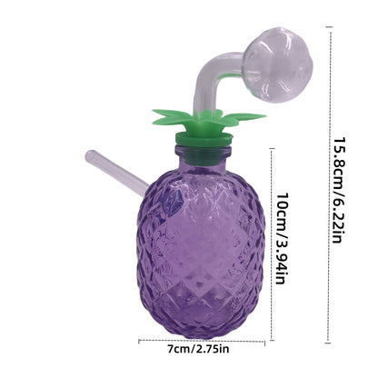 Small Pineapple Glass Bubblers
