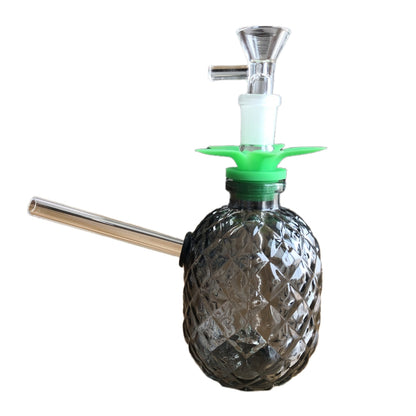 Small Pineapple Glass Water Pipe with Detachable Accessories