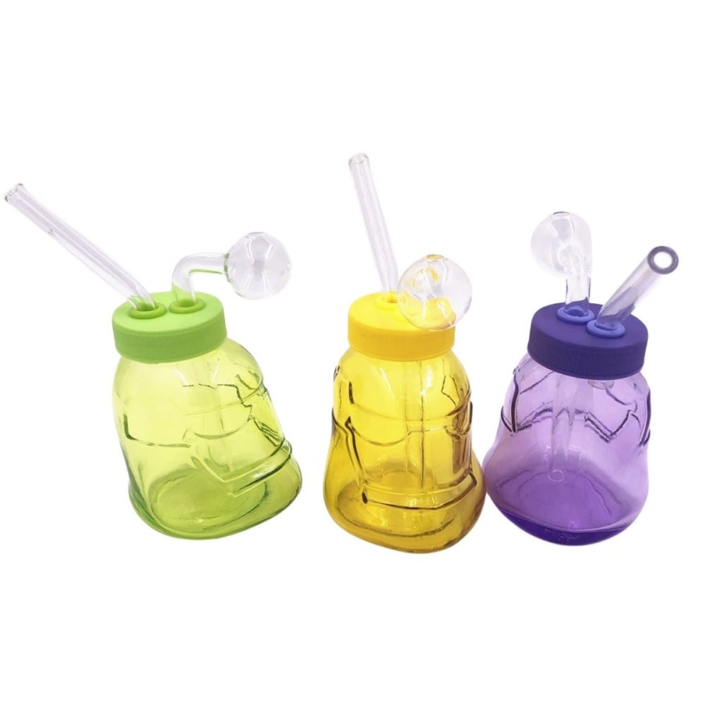 4 Inch Color Storm Trooper Detachable Glass Bubbler