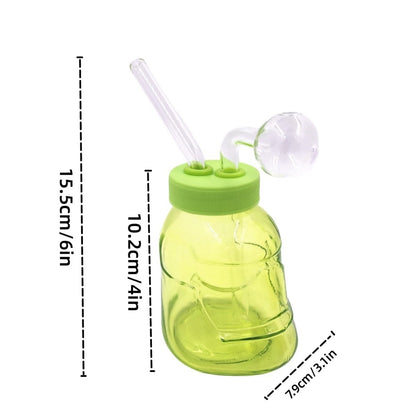 4 Inch Color Storm Trooper Detachable Glass Bubbler