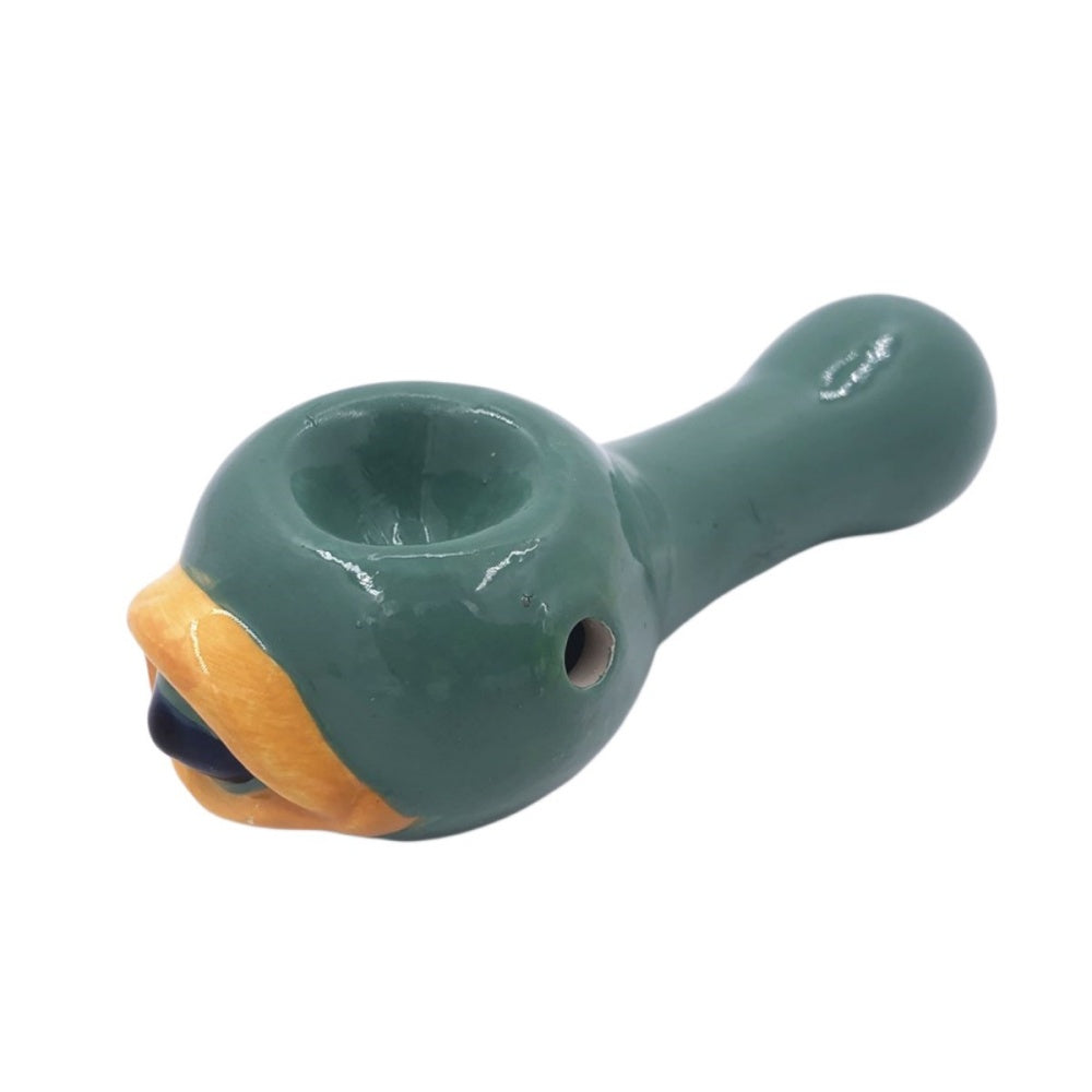 4.75" One Evil Eye Ceramic Hand Pipe