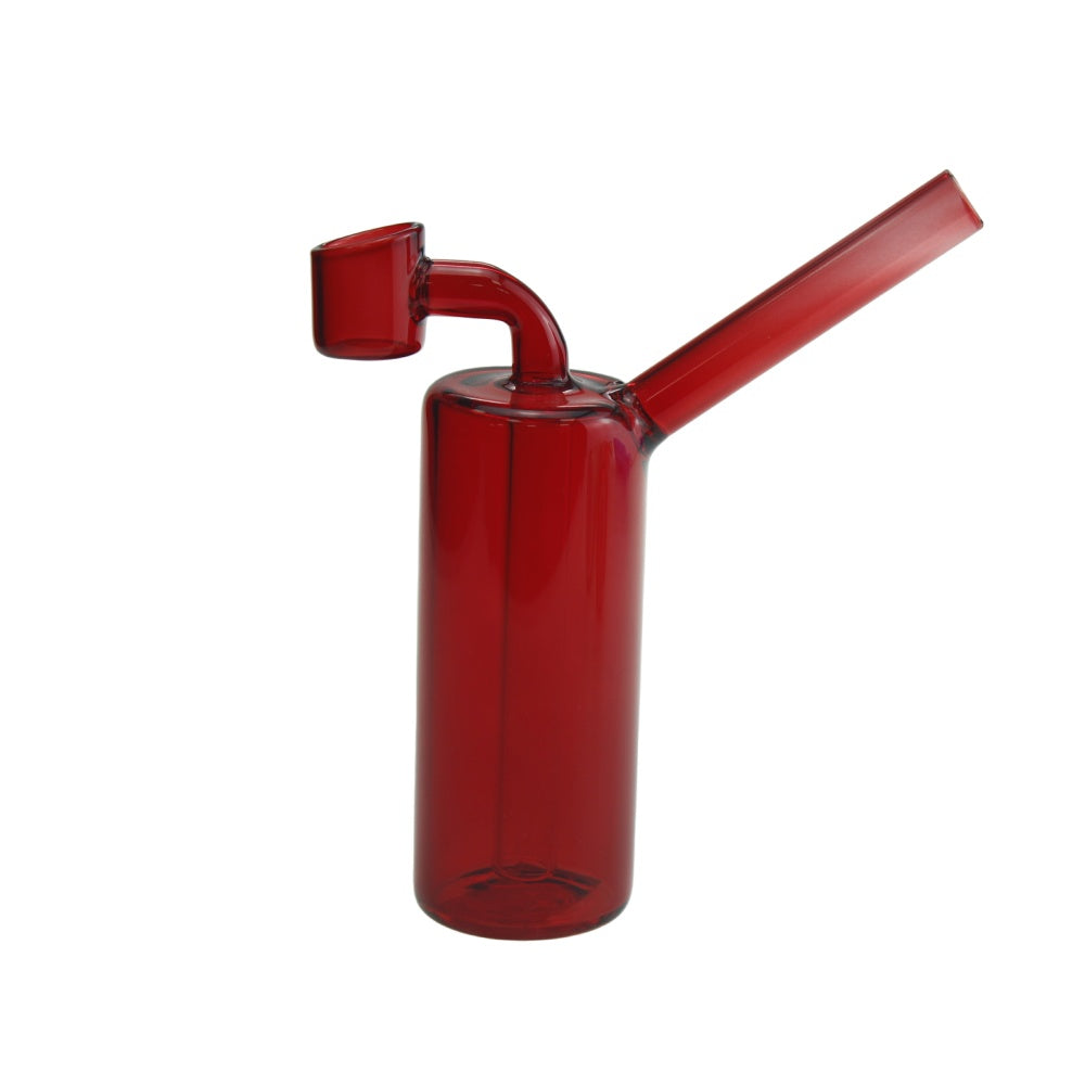 5" Colorful Cylindrical Mini Glass Dab Rig