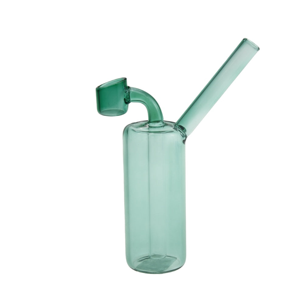 5" Colorful Cylindrical Mini Glass Dab Rig