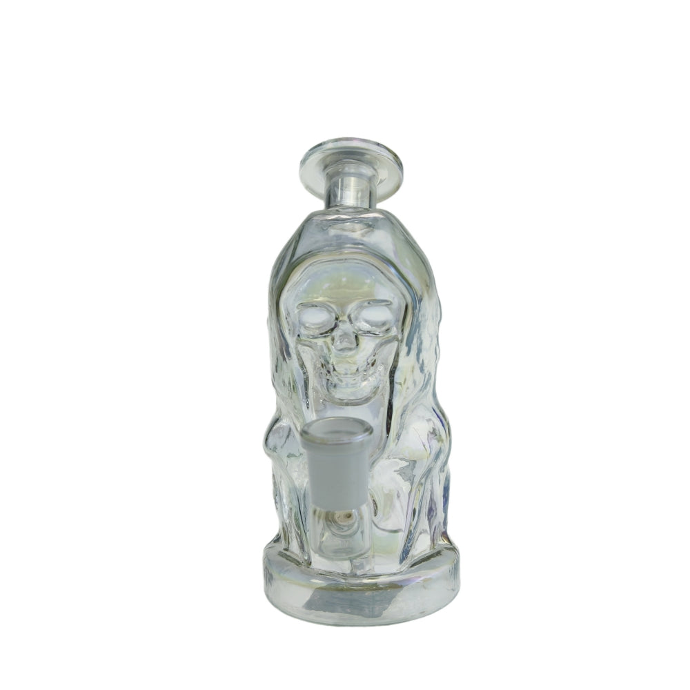 5.5 Inch  Electroplating Wizard Glass Water Pipe