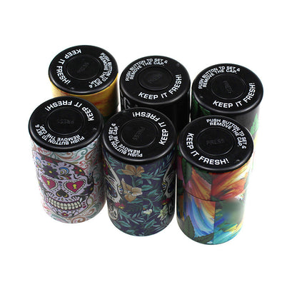 Vacuum Sealed Stash Jar-6pcs/Display Box