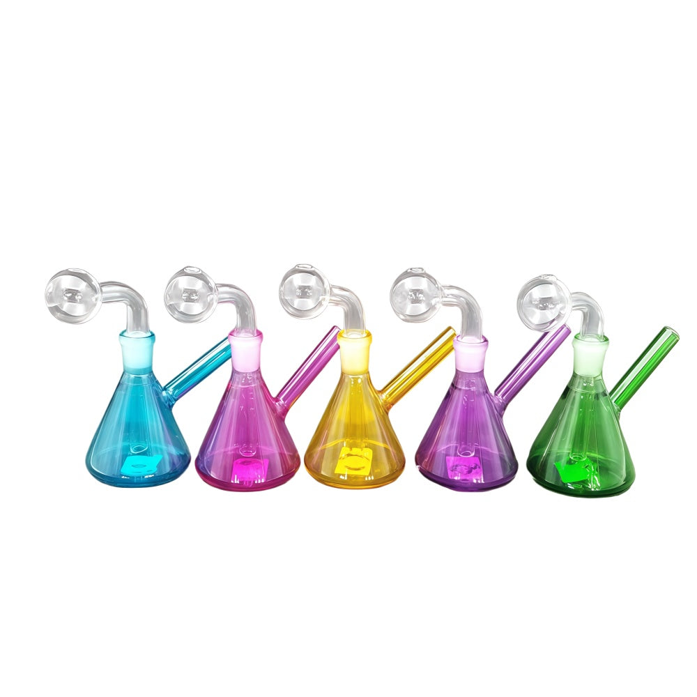 3.4 Inch Glass Beaker Water Pipes with 14mm Female Joint Oil Burner  Bowl