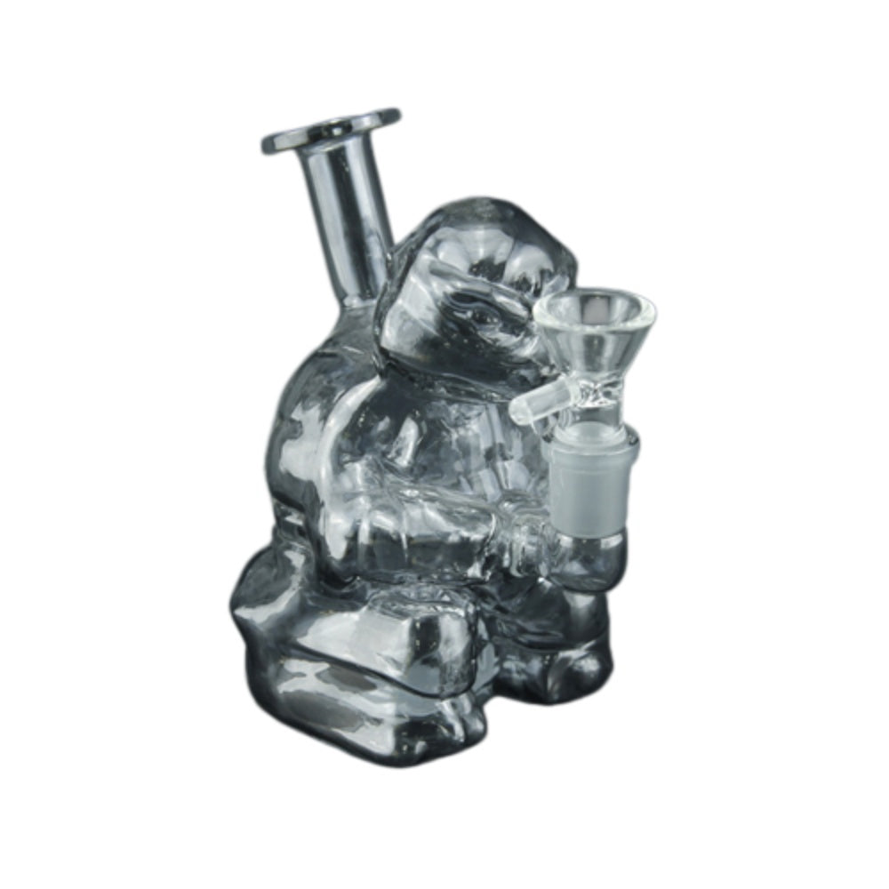 1pc 5.4" Electroplated TMNT Glass Bong and Water Pipe