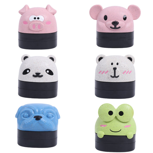 Adorable Animal Head Herb Grinder 3 Layers