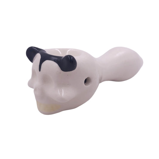 4.75" Mikey Mouse Skull Head Hand Pipe