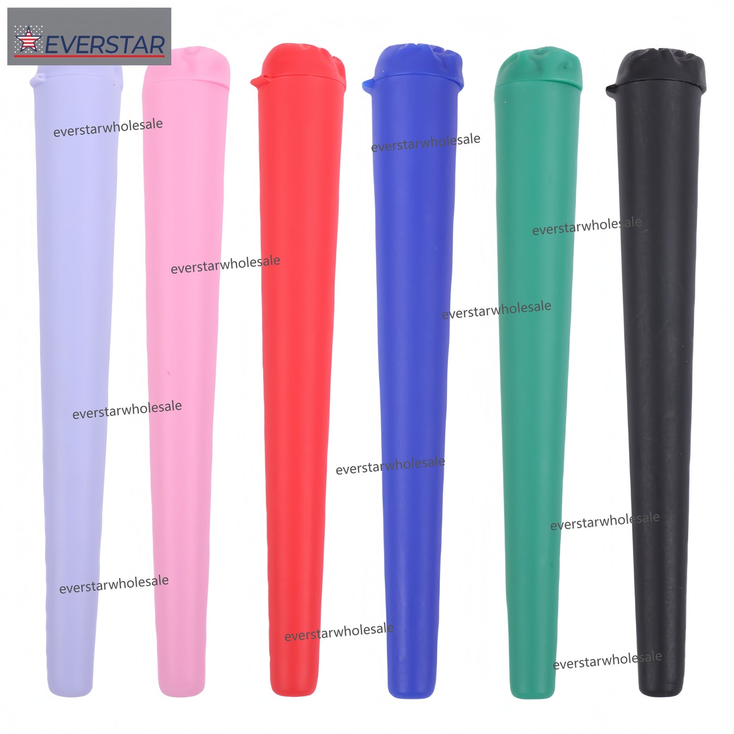 Skull Lid Plastic Cone Holder-48pcs/Display Box