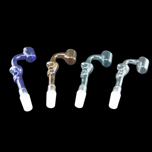 Colored Skull Design 14mm Male Banger-PACK of 4