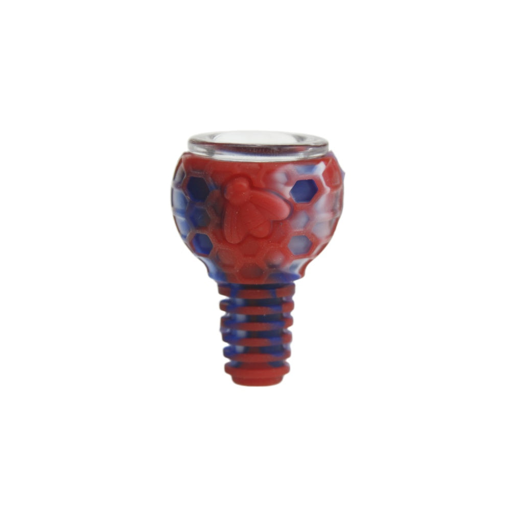 14mm Silicone Bowl for Smoking Pipes -PACK OF 4