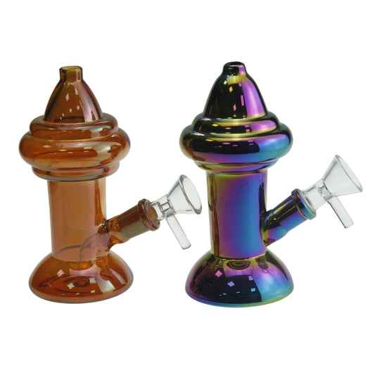 5.3" Electroplating Fire Hydrant Glass Water Pipe