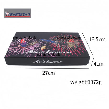 Multi Colors Metal Hand Pipe with Diamond Ring-10pcs/Gift Box