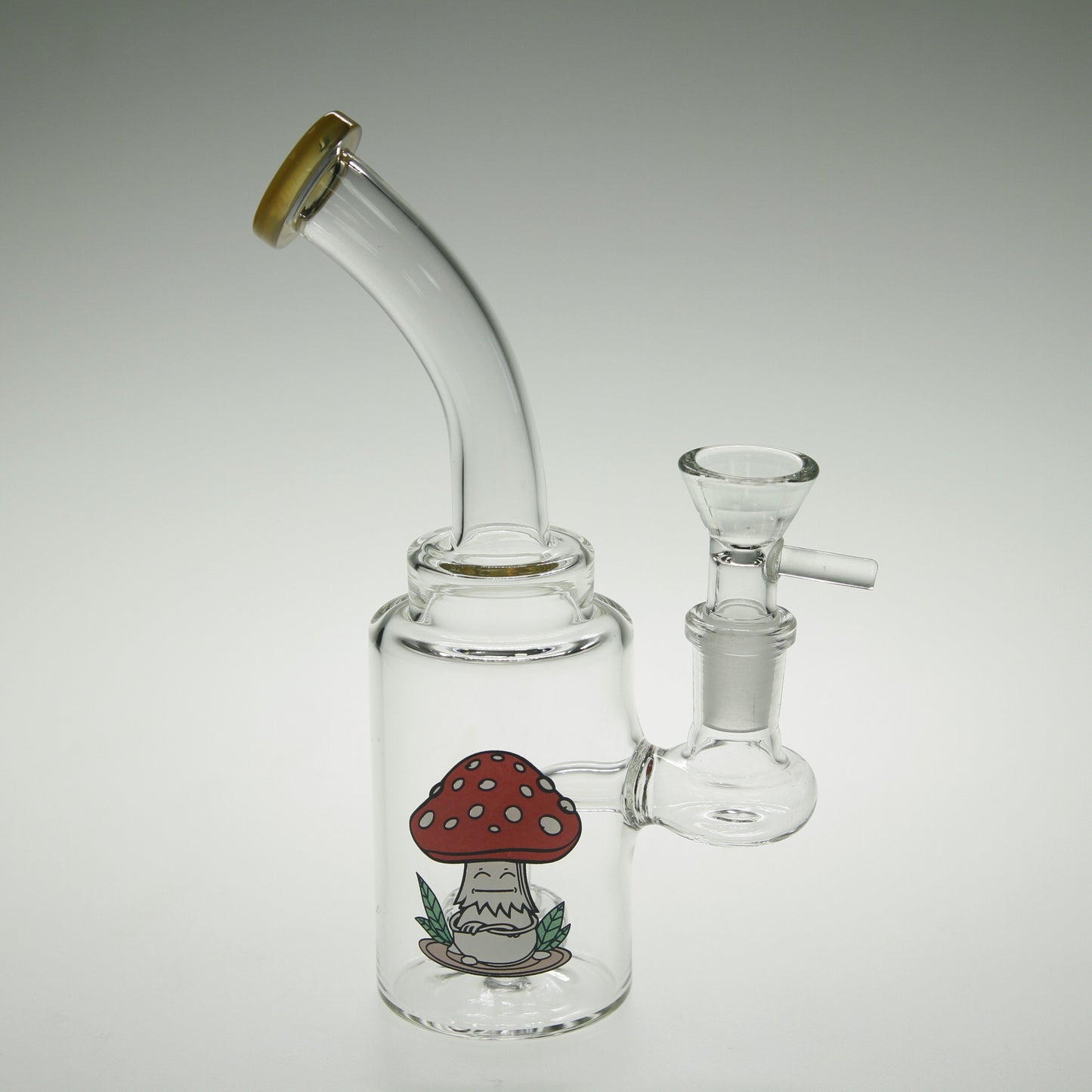 1pc 6.6" Bucket Glass Water Pipe with Percolator
